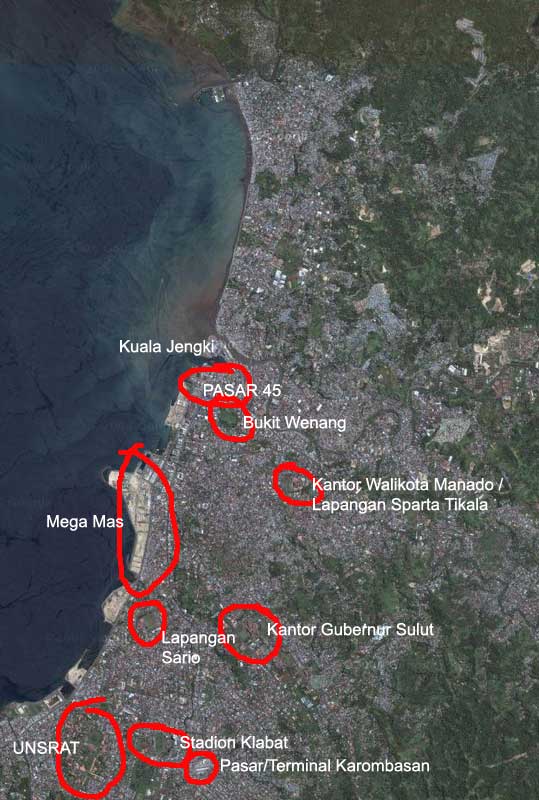 Foto Udara Manado